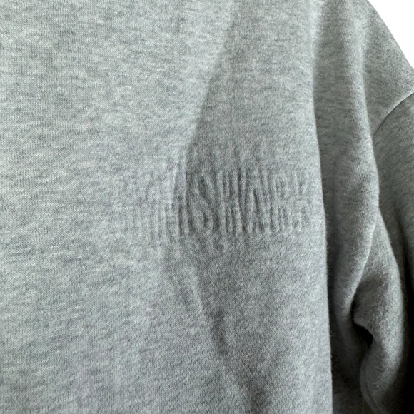 Gymshark Sweatshirt Gray Women’s Size Medium - Picture 4 of 11